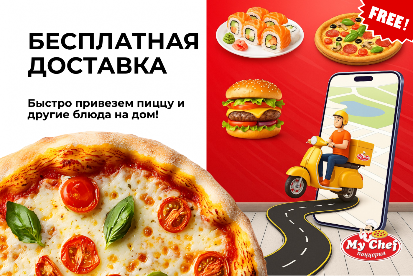 Бесплатная доставка